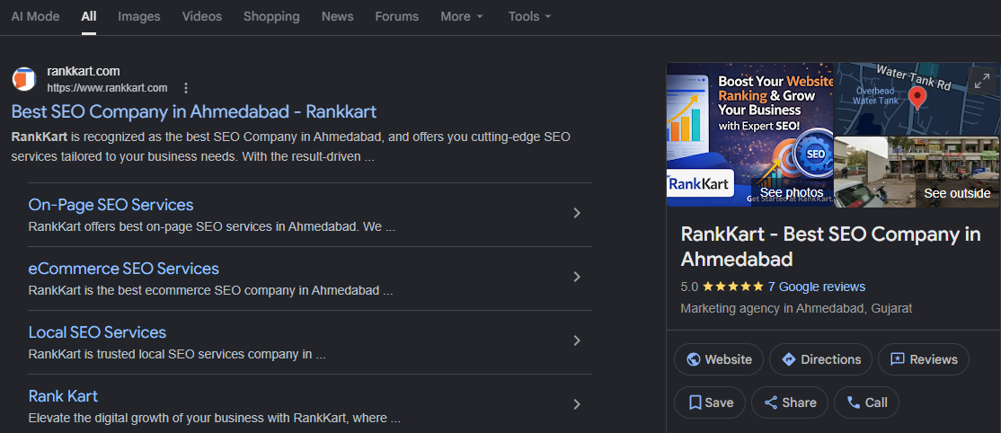 RankKart Google Review